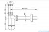 Alcaplast półsyfon umywalkowy DN32 z nakrętką 5/4 A430